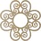 Ekena Millwork Cohen Wood Fretwork Pierced Ceiling Medallion, Birch, 22"OD x 7 1/2"ID x 1/4"T CMWP22X22X0250COBI - alternate 3